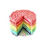 Birthday Cake Slice 